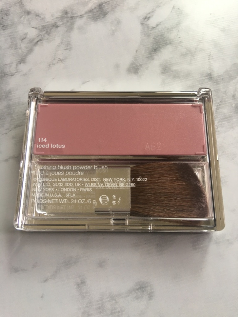 Blushing Blush powder Iced Lotus 114